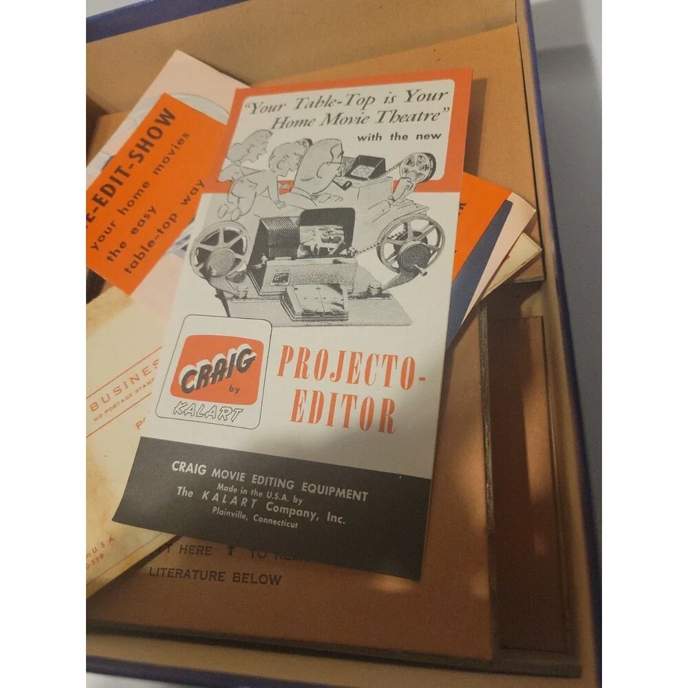 Kalart 400 BC Flash Unit- Box And Cord ONLY !!!!READ!!!!